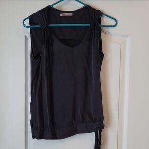 100% silk charcoal tank